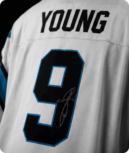 Autographed Carolina Panthers jersey